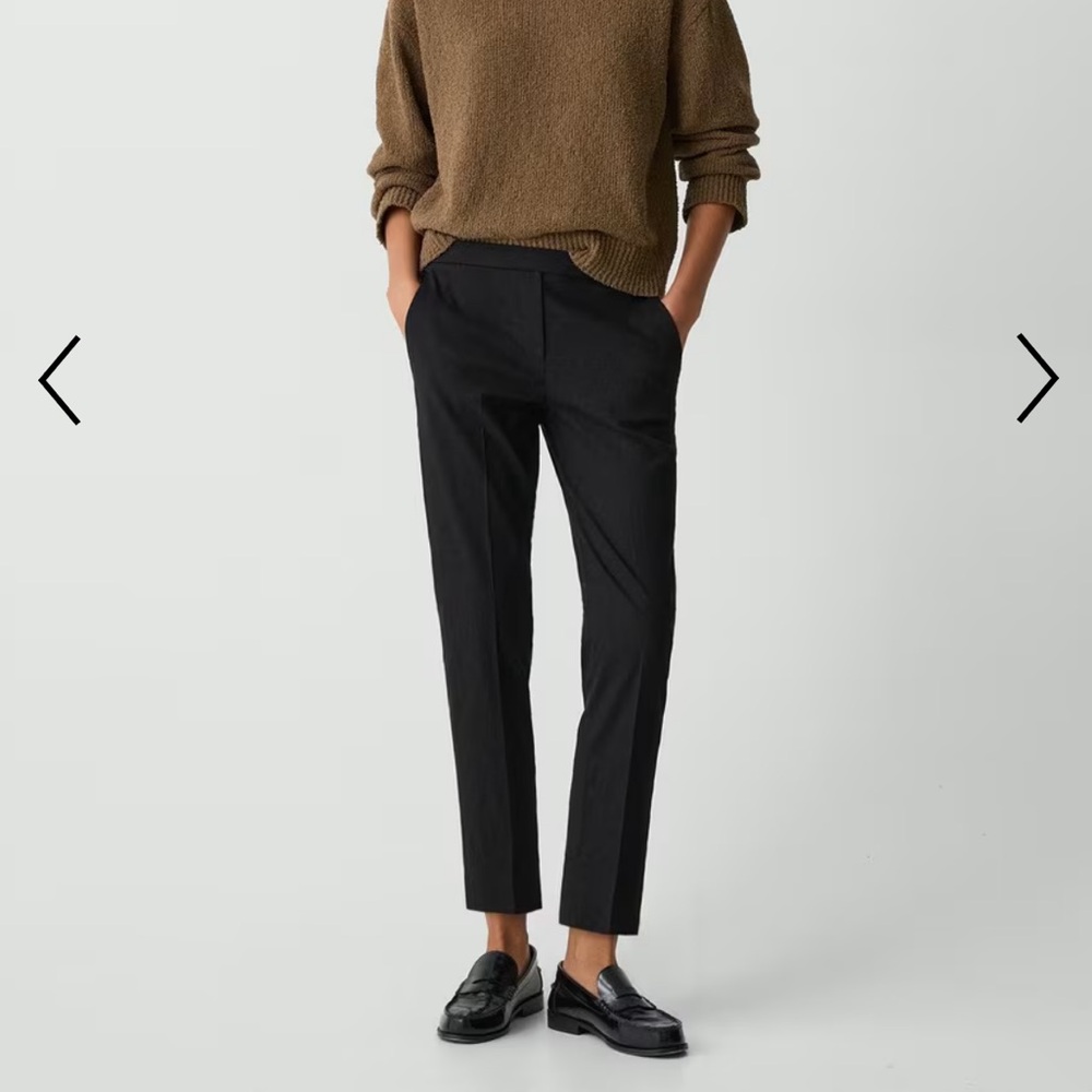 Theory  Pull-On Pant in Linen size 4 straight leg